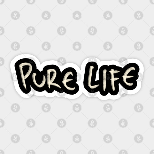 Hand Drawn Pure Life Sticker by Saestu Mbathi